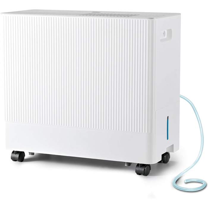 EUHOMY Електричний осушувач повітря 12L - для спальні/ванної/підвалу, тихий та економічний, 3 режими, автоматичне відтавання, шланг, фільтр, таймер, 12л/день, для 122м³/25м²