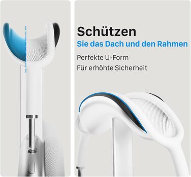 Підставка для навушників AirPods Max, алюміній, з режимом сну, для столу, антиковзаюча, захист від подряпин, сумісна з AirPods Max