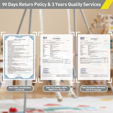 FUNLIO Набір гойдалок 2-в-1 та дитячий фітнес-арка для малюків, гойдалка для дітей з 4 мішками з піском, складаний металевий стійка для дому та вулиці, легко збирається та зберігається - Сірий