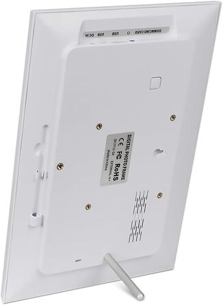 Frameo Цифровий фоторамка 10.1 дюйма з Wi-Fi, HD сенсорний екран, 16GB пам'яті, автоматичне обертання, підтримка фото та відео, настінний монтаж