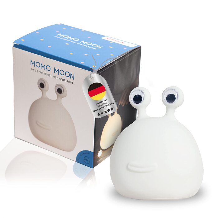 Дитячий LED нічник Momo Moon — регульований нічник для дітей та немовлят, сенсорна лампа для дитячої кімнати з USB-зарядкою