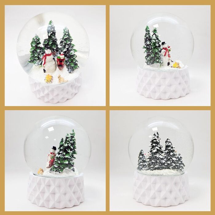 Шакербол зі сніговиком та дитиною на санках, Pure-Line, діаметр 100 мм, 20169