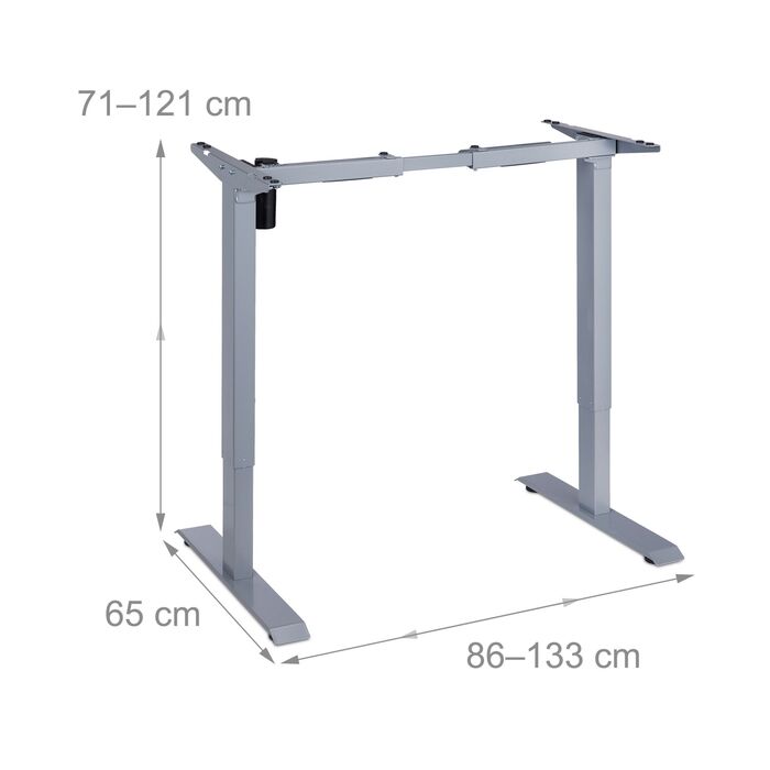 Регульована по висоті стільниця Relaxdays