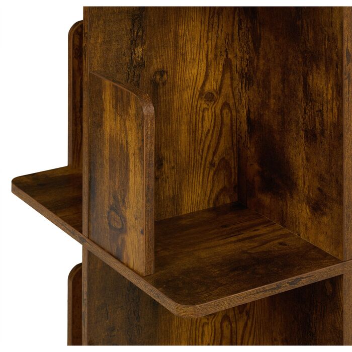 Стелаж для книг Relaxdays у стилі індустріального дизайну