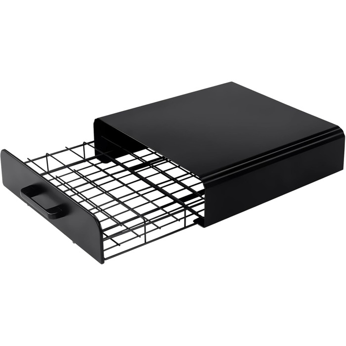 Організатор для капсул Tassimo: ящик для зберігання капсул та підставка для кавомашини 2-в-1 з квадратним ручками