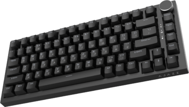 Дротова механічна клавіатура Ajazz AK820 Red Switch Black (AK820-R-B)