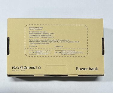 Портативний зарядний пристрій Bextoo 27000mAh Power Bank 22.5W зі швидкою зарядкою червоний