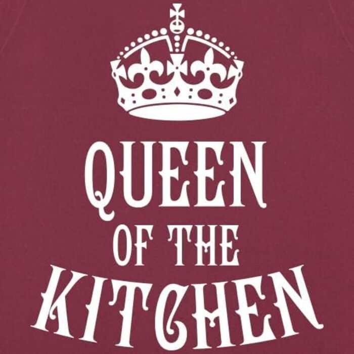 Фартух для приготування їжі Queen Of the Kitchen Crown - Фартух Queen Of the Kitchen Crown