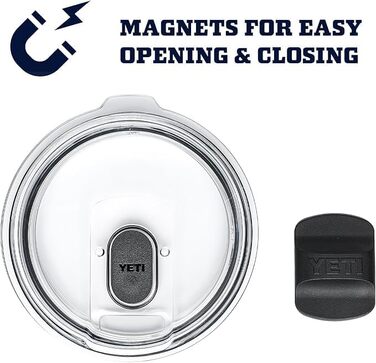 Термокружка YETI Rambler з кришкою MagSlider, Navy, 295 мл