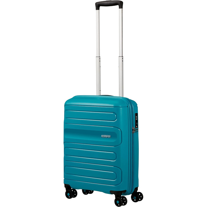 Ручна поклажа American Tourister Sunside, S (55 см - 35 л) (бірюзовий (Totally Teal))