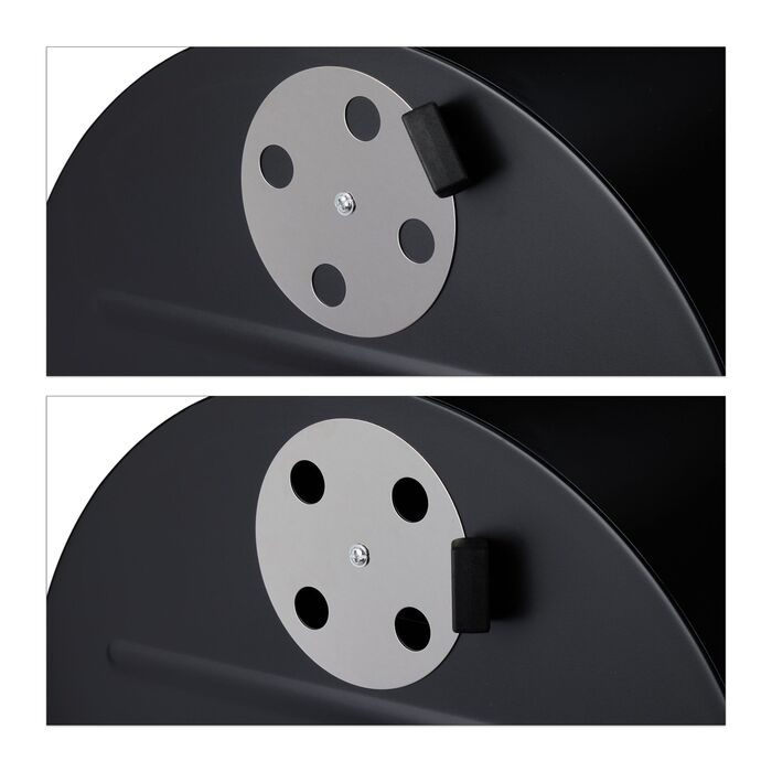 Мангал Relaxdays з кришкою