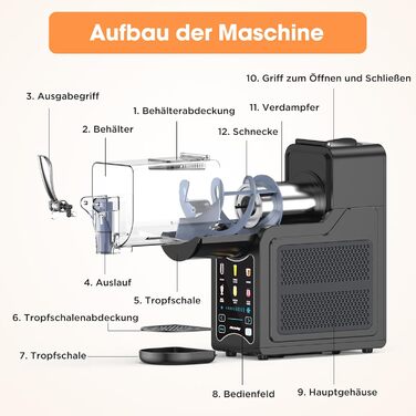 Машина для приготування сляш та коктейлів Richday SL-3025: 2л, 6 програм, LED дисплей, WhisperChill