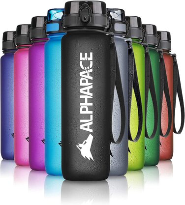 Пляшка для води герметична ALPHAPACE 1 л BPA Free