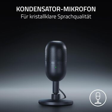Мікрофон Razer Seiren V3 Mini - компактний USB мікрофон для стрімінгу та запису
