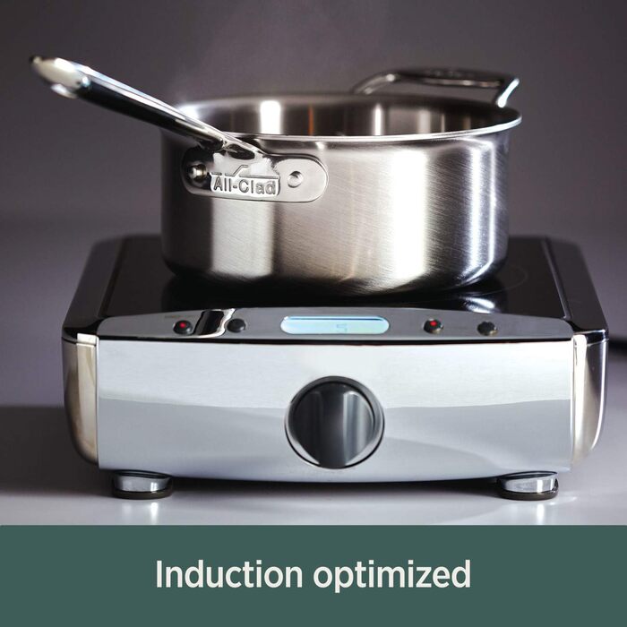 Сковорода All-Clad D5 з нержавіючої сталі, 30.5 см, срібна