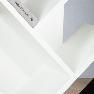 Стелаж для книг IDIMEX Jules - дерев'яний, з високоякісної ДСП, білий