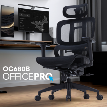 Крісло офісне OfficePro Skyline OC680B Black