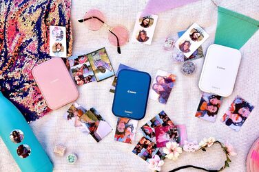 Canon Zoemini 2: Компактний фотодрук з Bluetooth - Друк фото з телефону, Рожеве золото