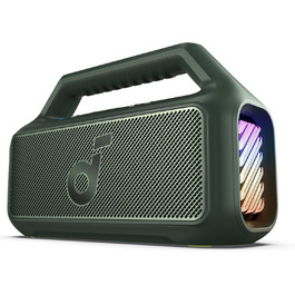 Soundcore Boom 2 - Портативна Bluetooth Колонка, 80W, Сабвуфер, LED, IPX7, 24h, USB-C, BT 5.3