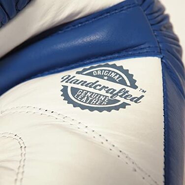 Боксерські рукавички 7punch Impact шкіряні сині 16 унцій