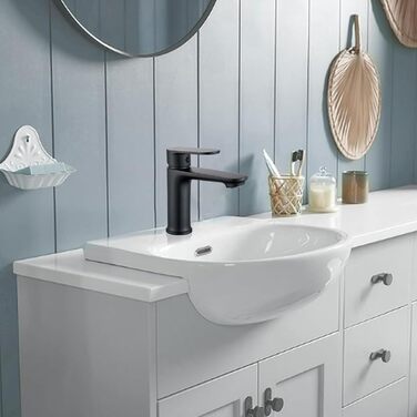 Набір змішувачів для ванної кімнати Belz, латунь, гаряча/холодна вода, однозахідний, сірий (чорний)