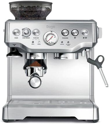 Sage The Barista Express кавоварка з ручним спінювачем молока, нержавіюча сталь