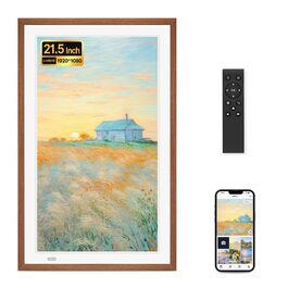 FRAMEO Цифровий фотоальбом з Wi-Fi - 1280x800 IPS сенсорний екран, 32GB пам'яті, автоповорот, миттєве ділення фото/відео з будь-якого місця