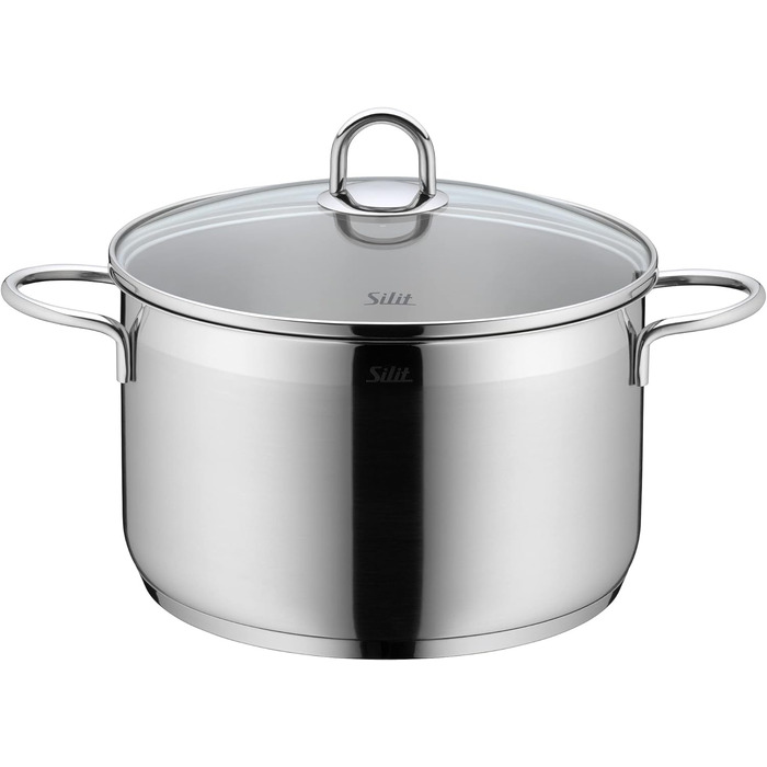 Набір каструль Silit Diamant Topfset Induktion 4-teilний: нержавіюча сталь, склокришка, індукційне дно