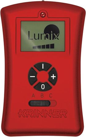 Krinner LUMIX Deluxe: Бездротові LED-свічки на ялинку, набір 10 шт., з пультом IR, 5 рівнів димування, ефект мерехтіння, червоний, арт. 74346