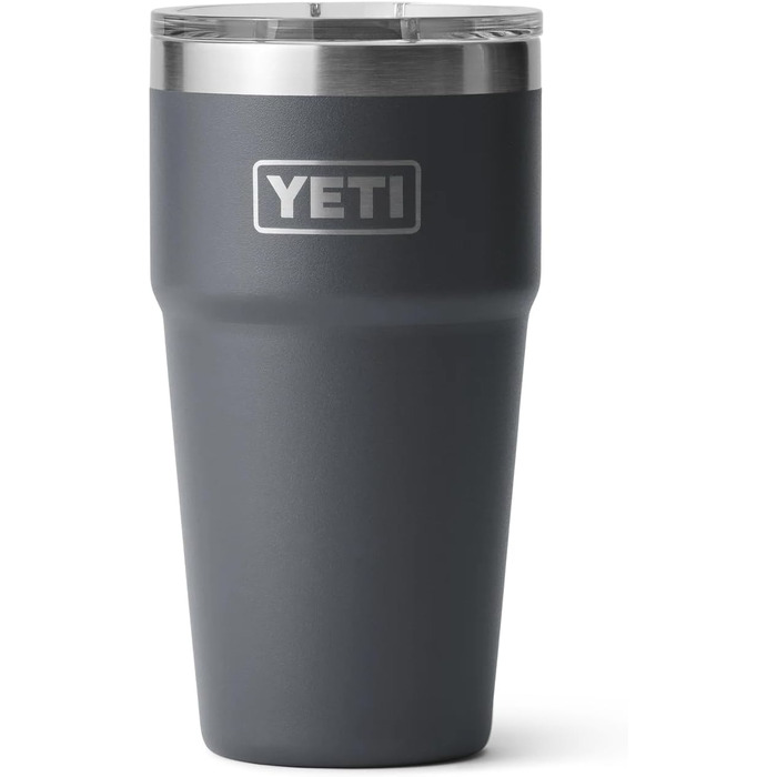 Термос YETI Rambler 20oz (591мл) з кришкою MagSlider, Charcoal