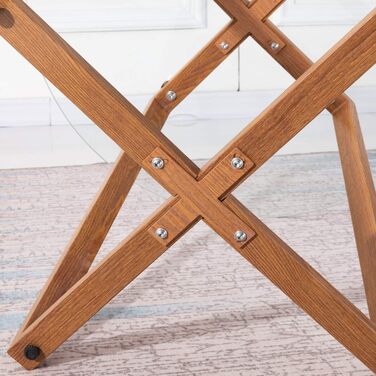 Елегантний обідній стіл H.J WeDoo з 2 стільцями: скляний круглий стіл у скандинавському стилі для балкона, вітальні та їдальні, білий колір, 2 стільці з бука (білий)