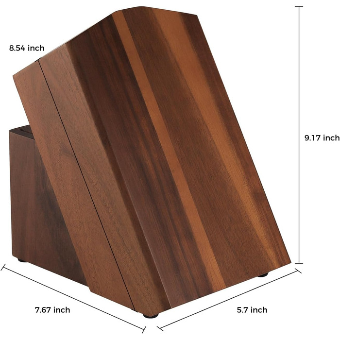 Набір кухонних ножів Keemake 8+15 шт. з бруском: кухонні ножі, ніж для хліба, ніж для м'яса, кухонні аксесуари