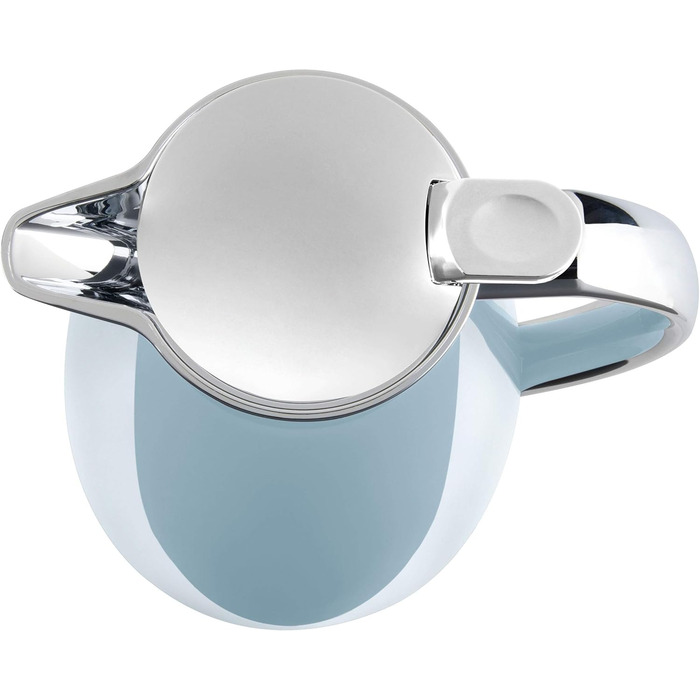 Термос Emsa Campo 1л з Quick Tip, блакитний | З нержавіючої сталі, 12 год тепла, 24 год холоду | Легке миття