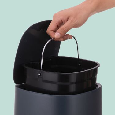 Відро для сміття Relaxdays, 5 л, з м'яким закриттям