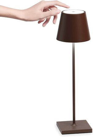 Zafferano Poldina Pro Mini - Бездротова LED-лампа для дому та вулиці, білий колір, регулювання яскравості, 30 см