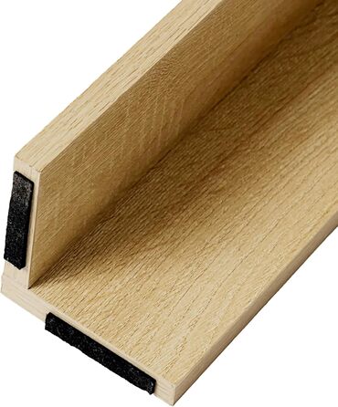 Обідній стіл FURNITABLE, 120x70x75 см, дуб та білий колір, для кухні, мінімалістичний дизайн, на 4 особи