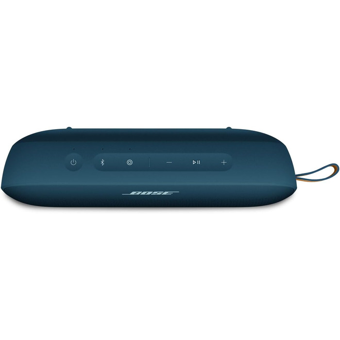 Портативна Bluetooth колонка Bose SoundLink Flex 2-го покоління, Outdoor, водонепроникна, пилонепроникна, преміум звук, до 12 годин роботи, обмежене видання (Колір: Демерінґсблау)
