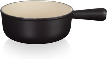 Каструля Le Creuset з чавуну, 18 см, 2.6 л, чорна матова