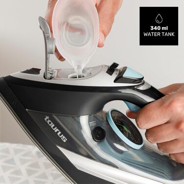 Праска Geyser Eco 3200: 3200 Вт, підошва Ultra X-Slide, 220 г/хв, антиналіт, захист від протікання, самоочищення, ECO-режим