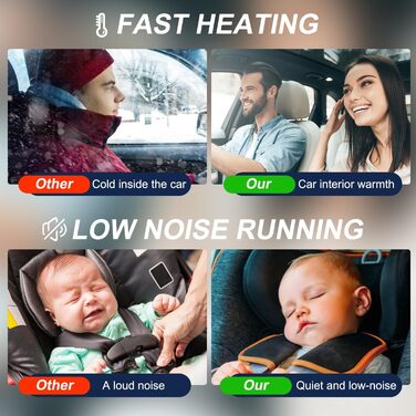 Дизельний опалювач Triclicks 12V 5kW з LCD-дисплеєм та пультом керування для авто, RV, вантажівок та житлових авто