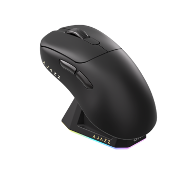 Ігрова бездротова миша Ajazz  AJ179PRO -3 Mod-Black-3395-8K Charging Dock