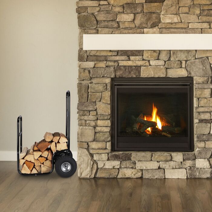 Візок для дров Relaxdays зі сталі