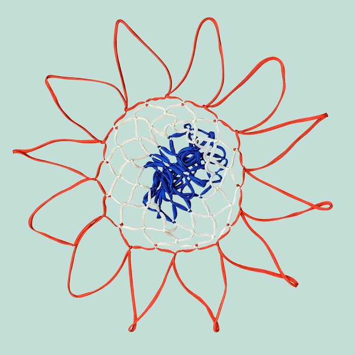 Кошик для баскетболу Relaxdays 45 см для кріплення на стіну