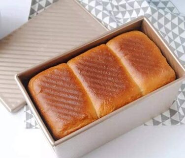 Форма для випічки хліба Monfish, форма для випічки хліба, форма для випічки хліба, форма для випічки хліба з кришкою, гофрована форма для випічки хліба Pullman, форма для випічки хліба з кришкою