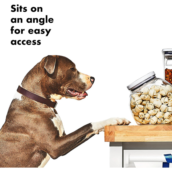 Контейнер для корму OXO Good Grips Pet POP 4.2 л з лопаткою | Безпечний, герметичний, BPA-free | Для собак та котів