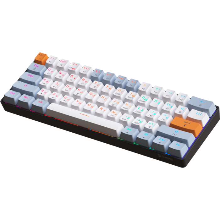 Дротова механічна клавіатура GamePro MK130R (Red) з Hot-Swap RGB Black