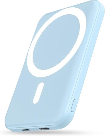 Швидка зарядка PD 20 Вт, Type-C, для iPhone 16-12 (Soft Blue), 5000mAh