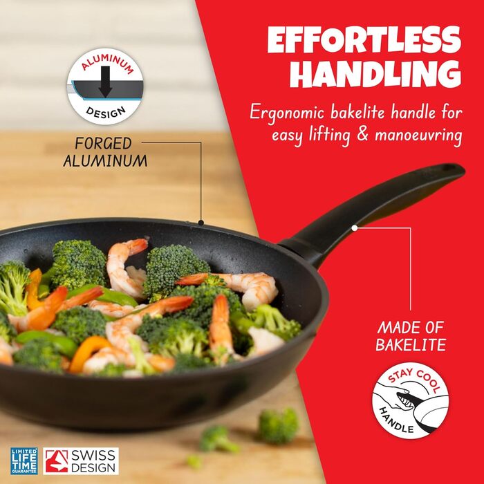 Набір сковорідок KUHN RIKON Brat- & Universal, чорний (28см + 24см)