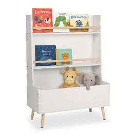 Поличка Relaxdays для дитячих книжок та іграшок