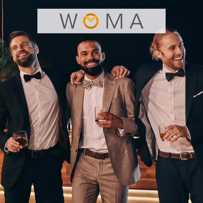 Набір охолоджувальних каменів WOMA з базальту для віскі, 6 шт. + склянка у дерев'яній коробці, багаторазові кубики для віскі, горілки, джину, рому, текіли та коктейлів